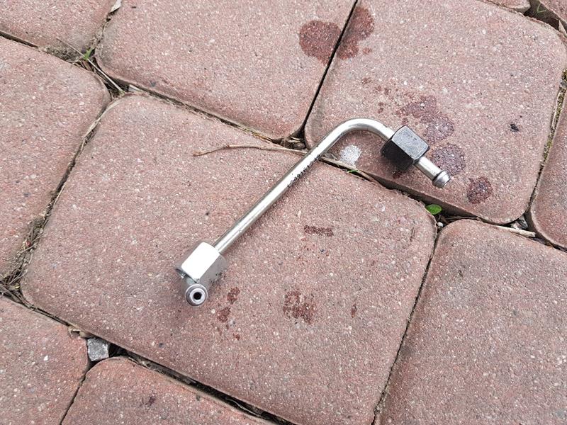 wiring hose paliwowy pipe Opel Insignia 2.0D 170KM