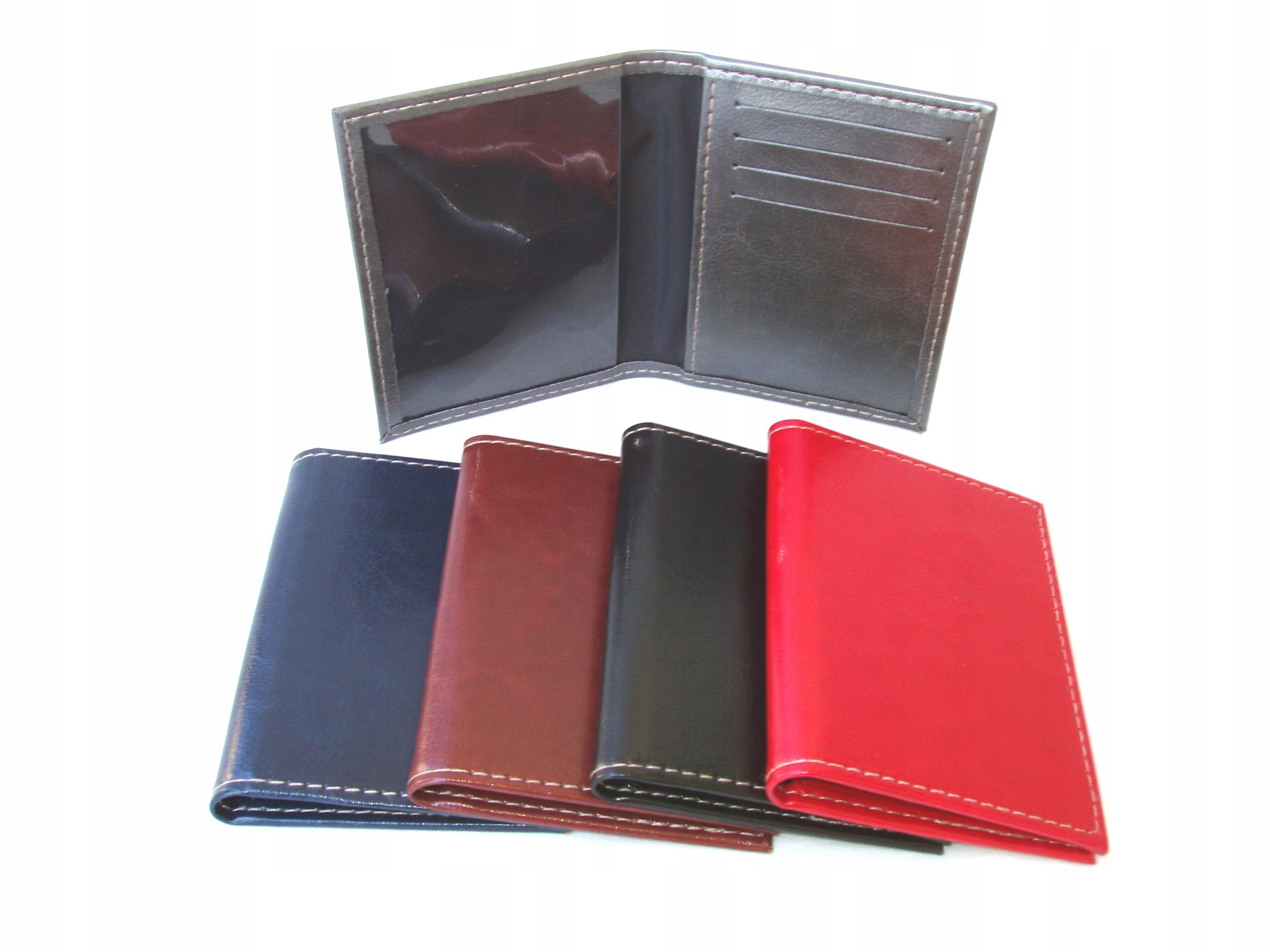 ETUI NA DOKUMENTY KARTY OKŁADKA DK2-2 PORTFEL BRĄZ Model DK-2