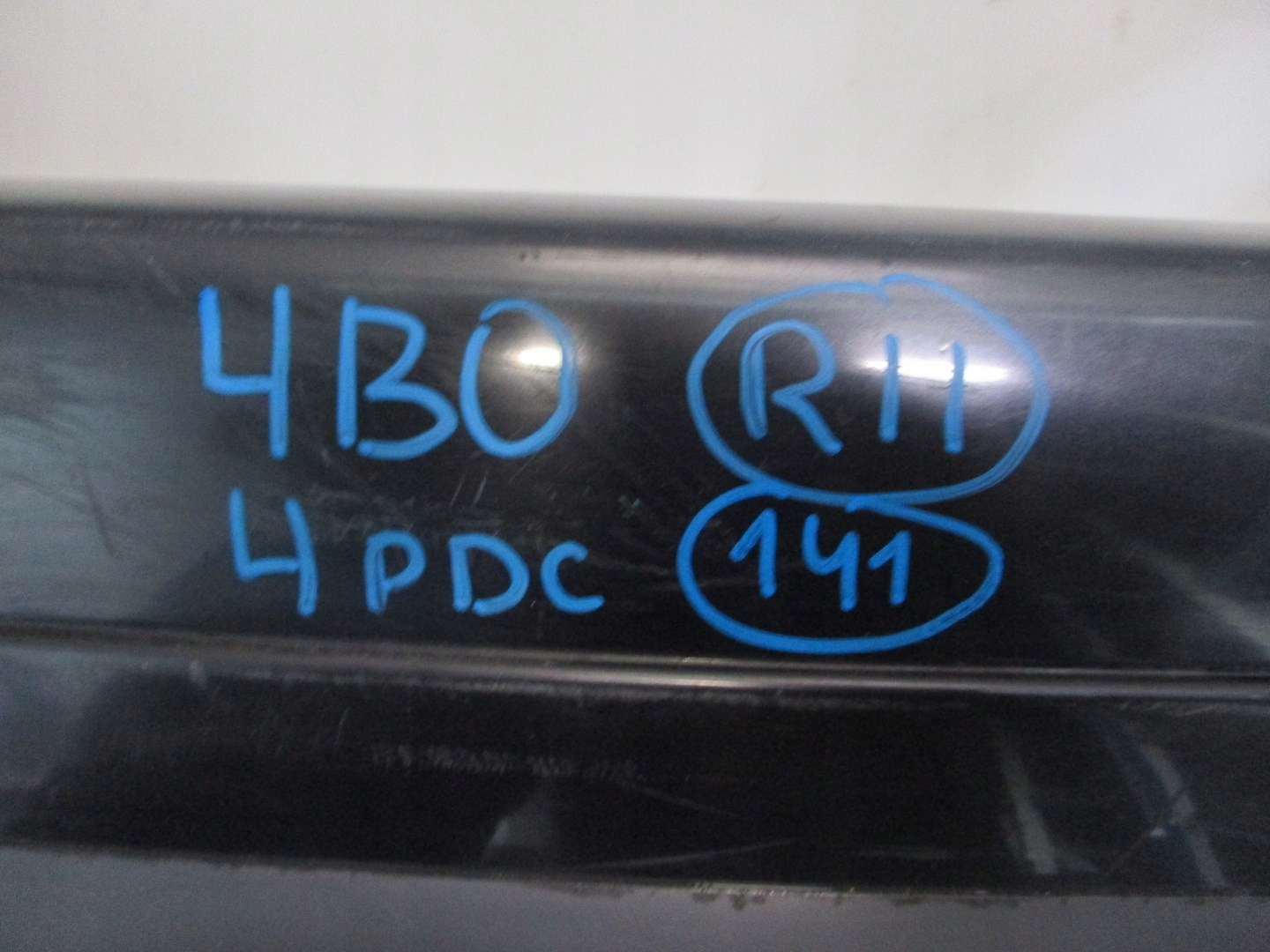 bumper AUDI A6 4B0 below PDC rear part rear