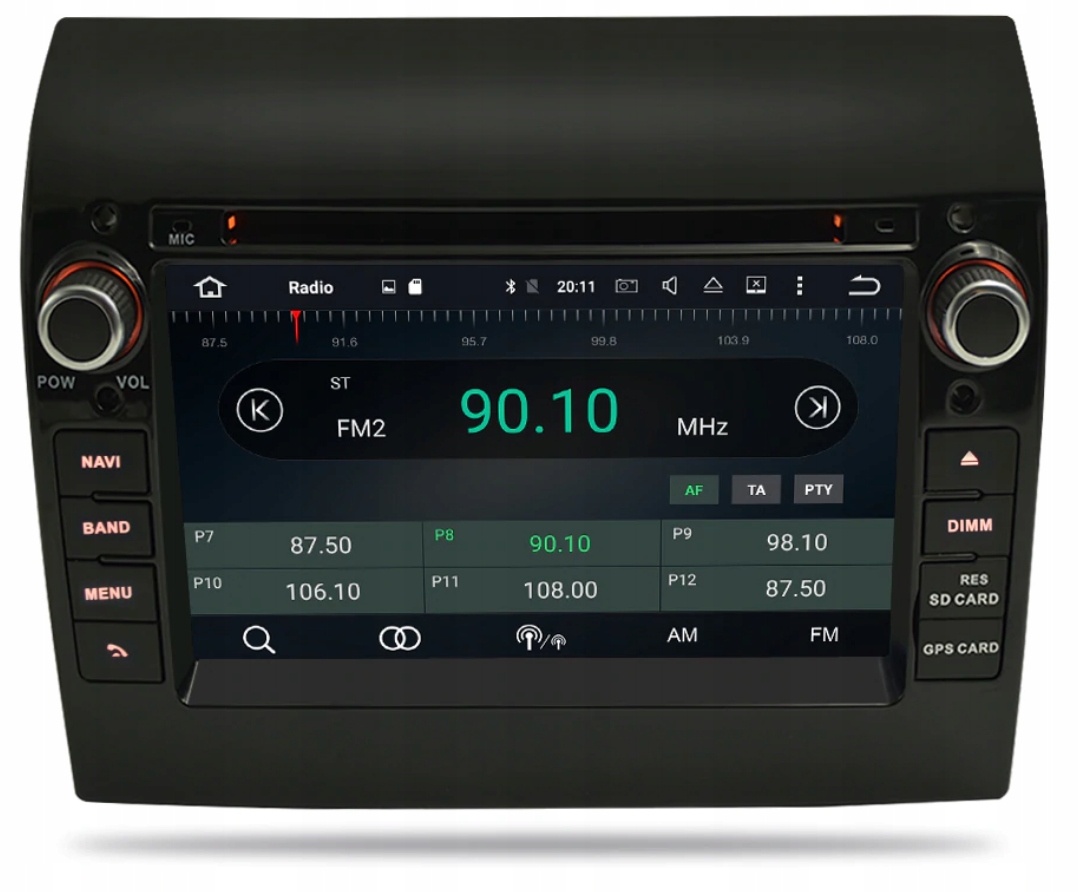 RADIO ANDROID Fiat Ducato Jumper Boxer 8co 4/64GB Rodzaj brak informacji