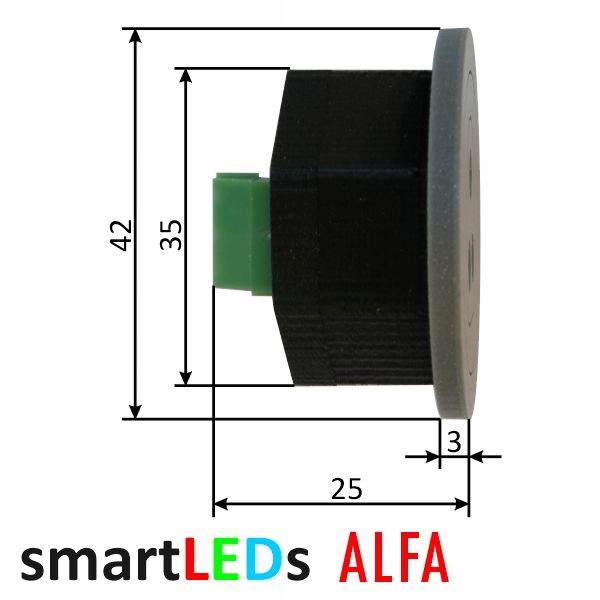 Sterownik schodowy 24 LED Czujniki 100cm Aplikacja Seria schodowy-Fala-LED-aplikacja