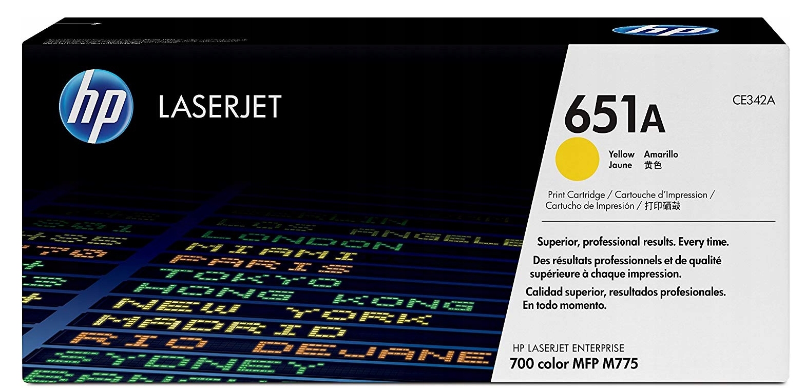 Toner Hp 651A CE342A žltý (yellow)