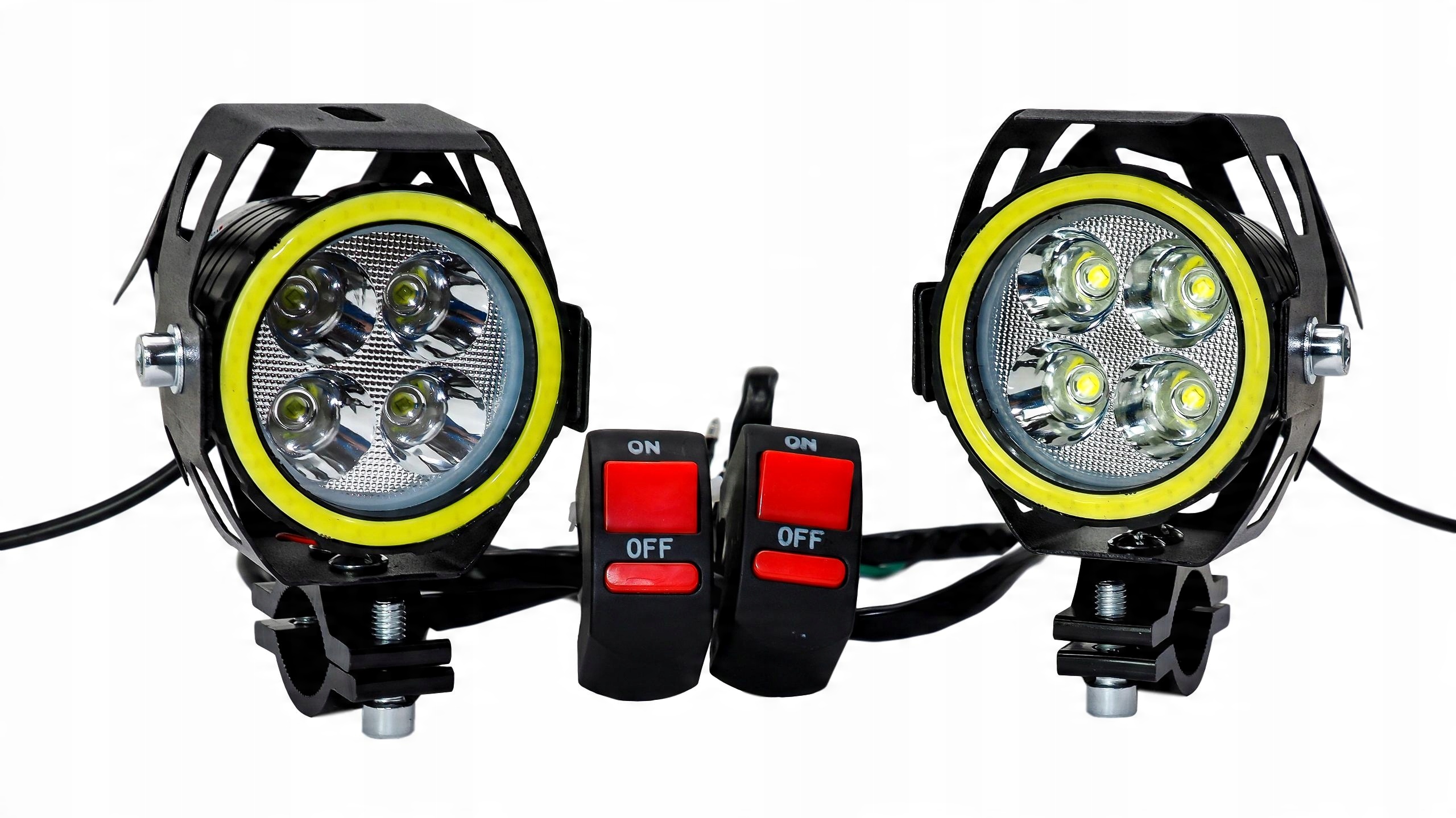 

Halogeny ringi 4 x Cree Led 8000 LM 2 włączniki