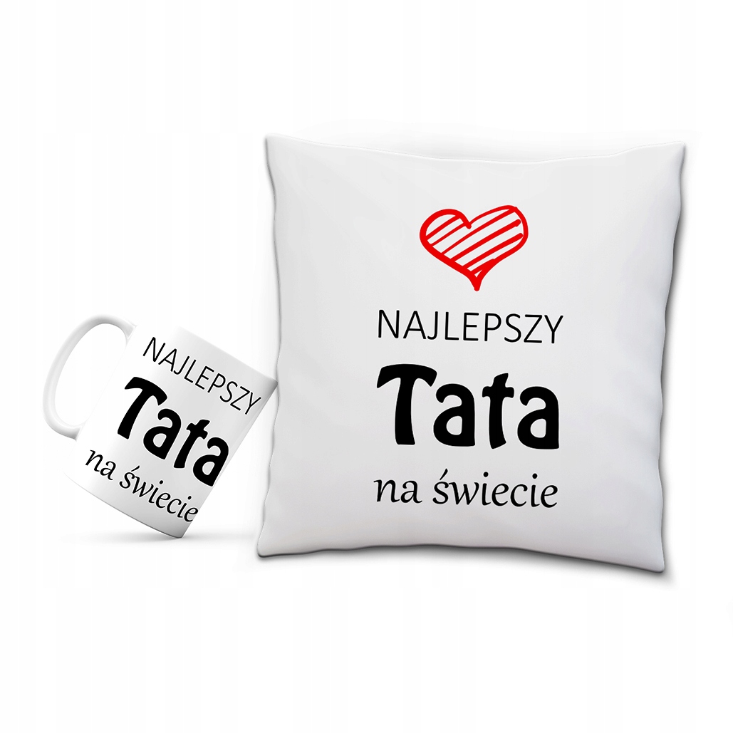 

Zestaw Najlepszy Tata Na Świecie Kubek i Poduszka
