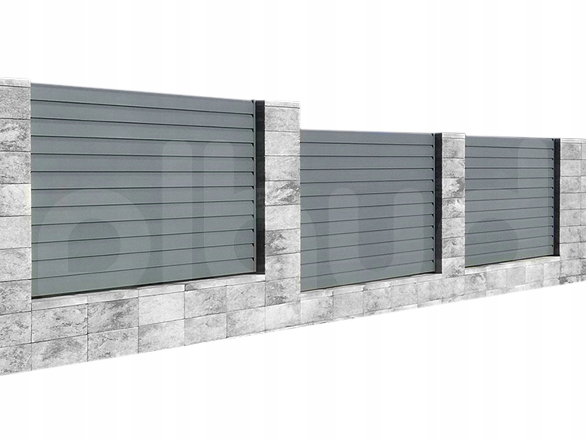 Nowoczesny segment na ogrodzenie ALFEN N02 Marka inna