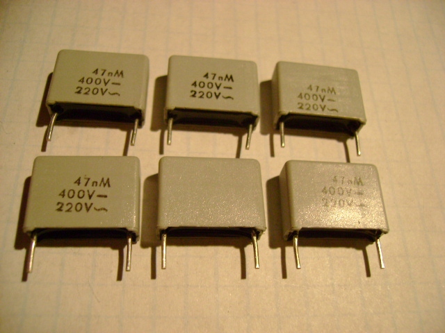 KONDENSATOR POLIPROPYLENOWY 47nF 400V MIFLEX 7 SZ