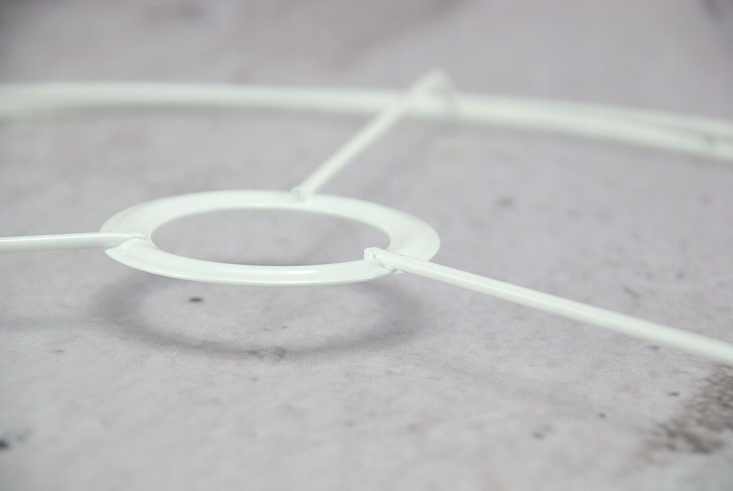 biały stelaż do abażuru do lamp abażur handmade Marka inna