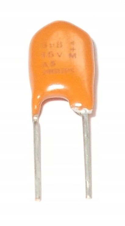 

Kondensator Tantalowy Philips 6,8uF 16V 10sztuk