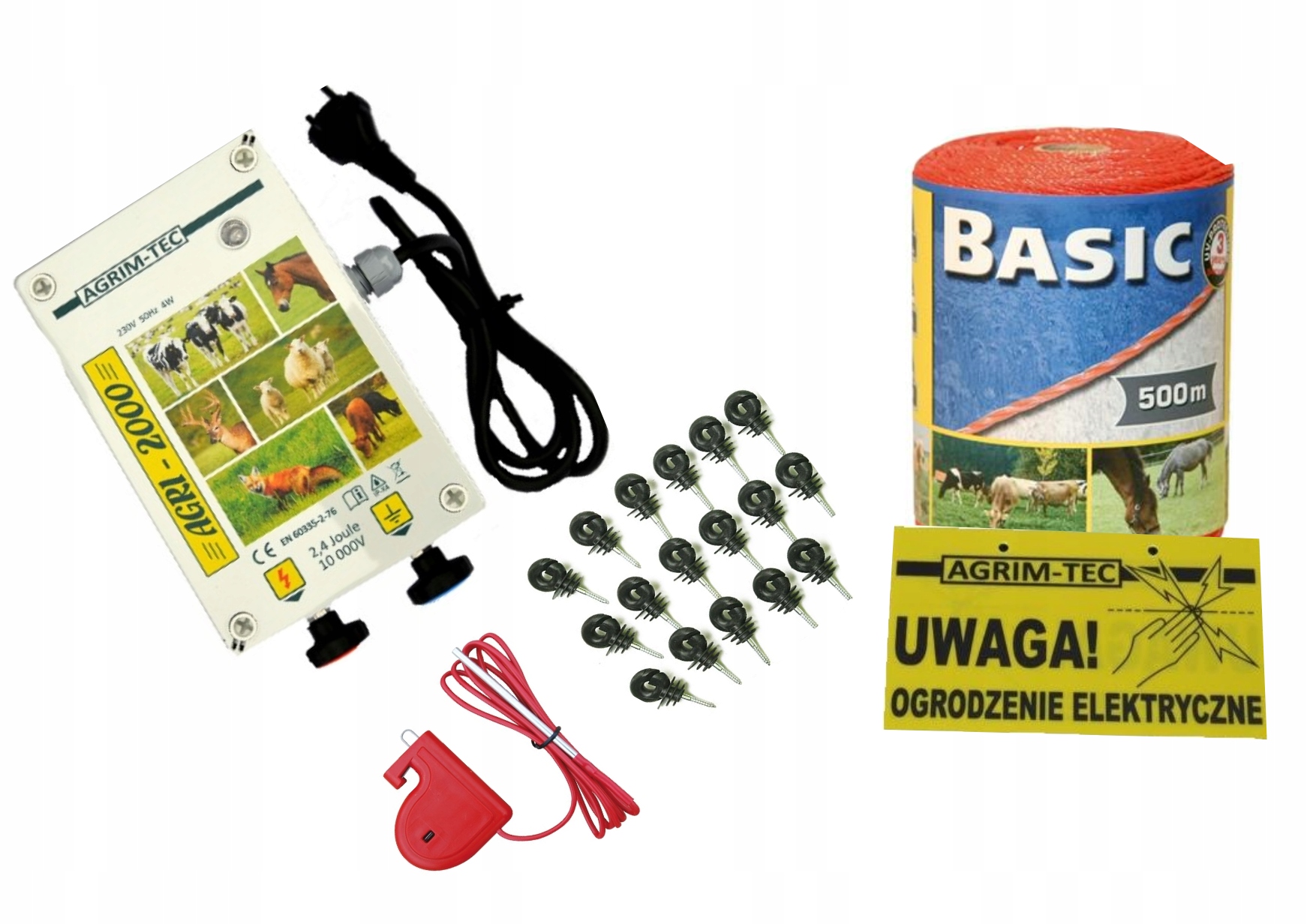 Pastuch nowy zestaw elektryczny - 223A