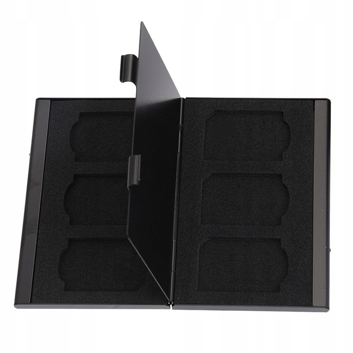 ETUI PUDEŁKO BOX NA 6 KART PAMIĘCI SD SDXC SDHC EAN (GTIN) 5903857102307
