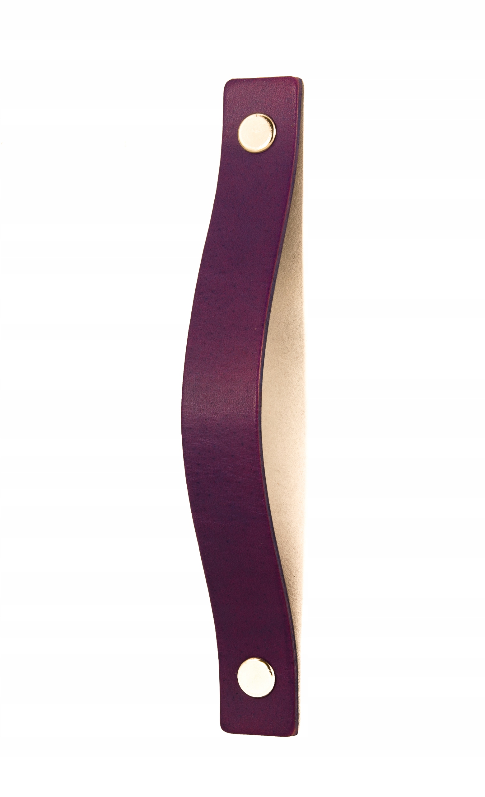

Skórzany uchwyt meblowy Coloriso Purple 128mm