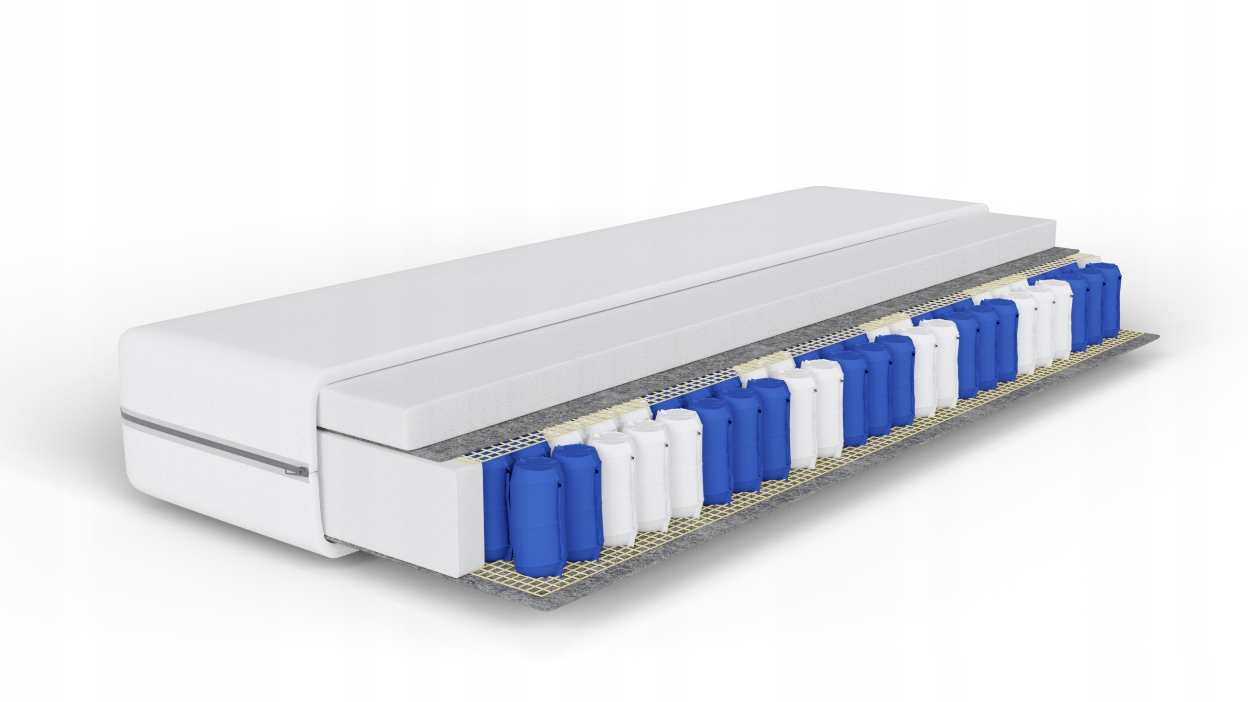 Materac 90x180 KIESZENIOWY 9 stref 180x90