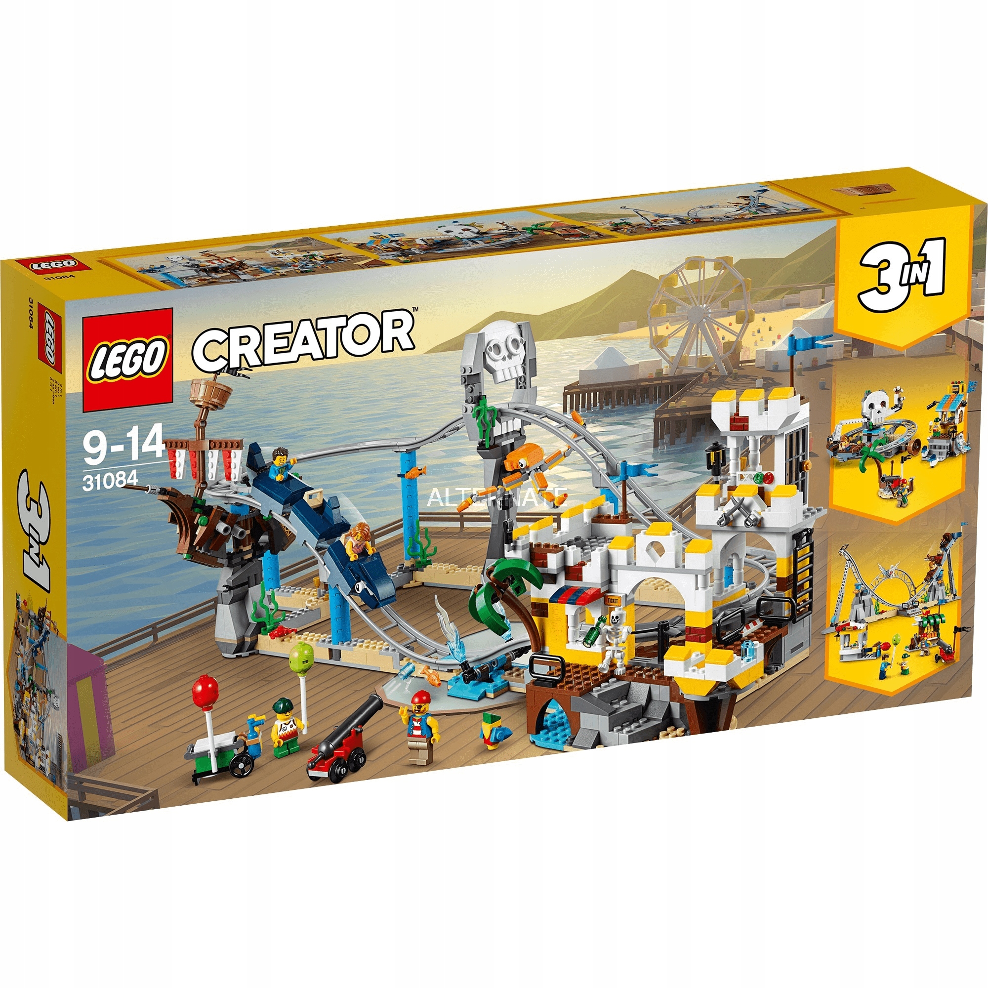 Lego Creator 3v1 31084 Pirátská Horská Dráha