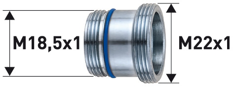 

Adapter do kranu Neoperl Cache Tj M18,5x1 /M22x1