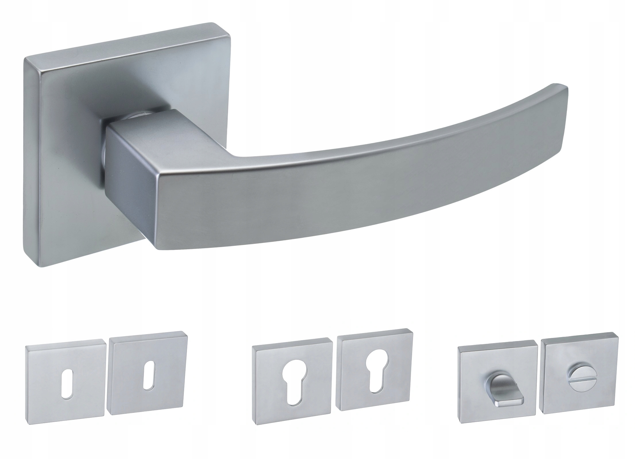 Klika Mistico chrom saténová rozety součástí balení