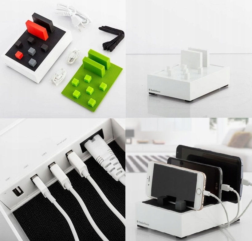 SZYBKA ŁADOWARKA 4 w 1 MuLti STACJA DOKUJĄCA 4,5A