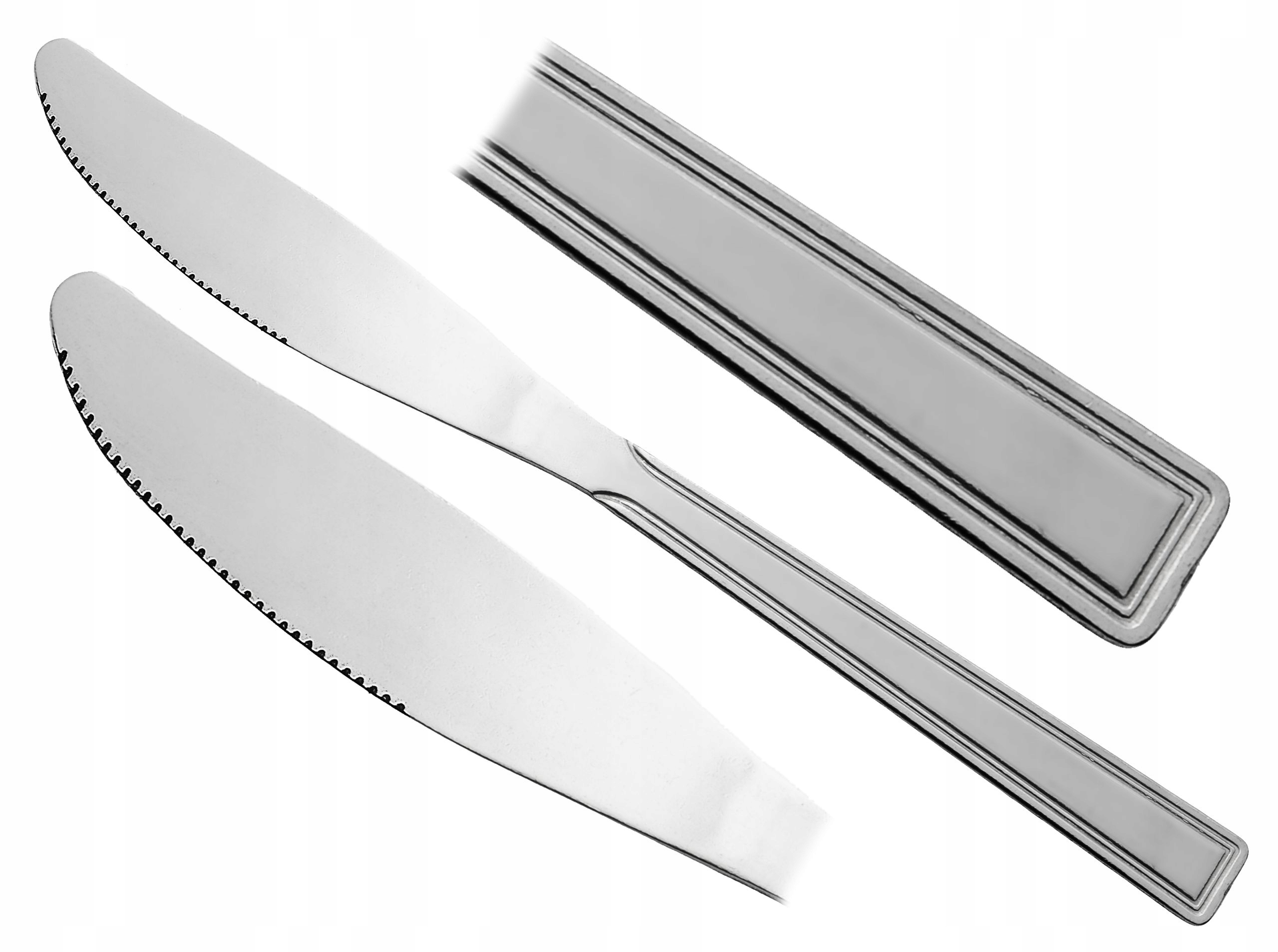 NÓŻ STOŁOWY NOŻE STOŁOWE 20,5cm SZTUĆCE (B) Marka inna