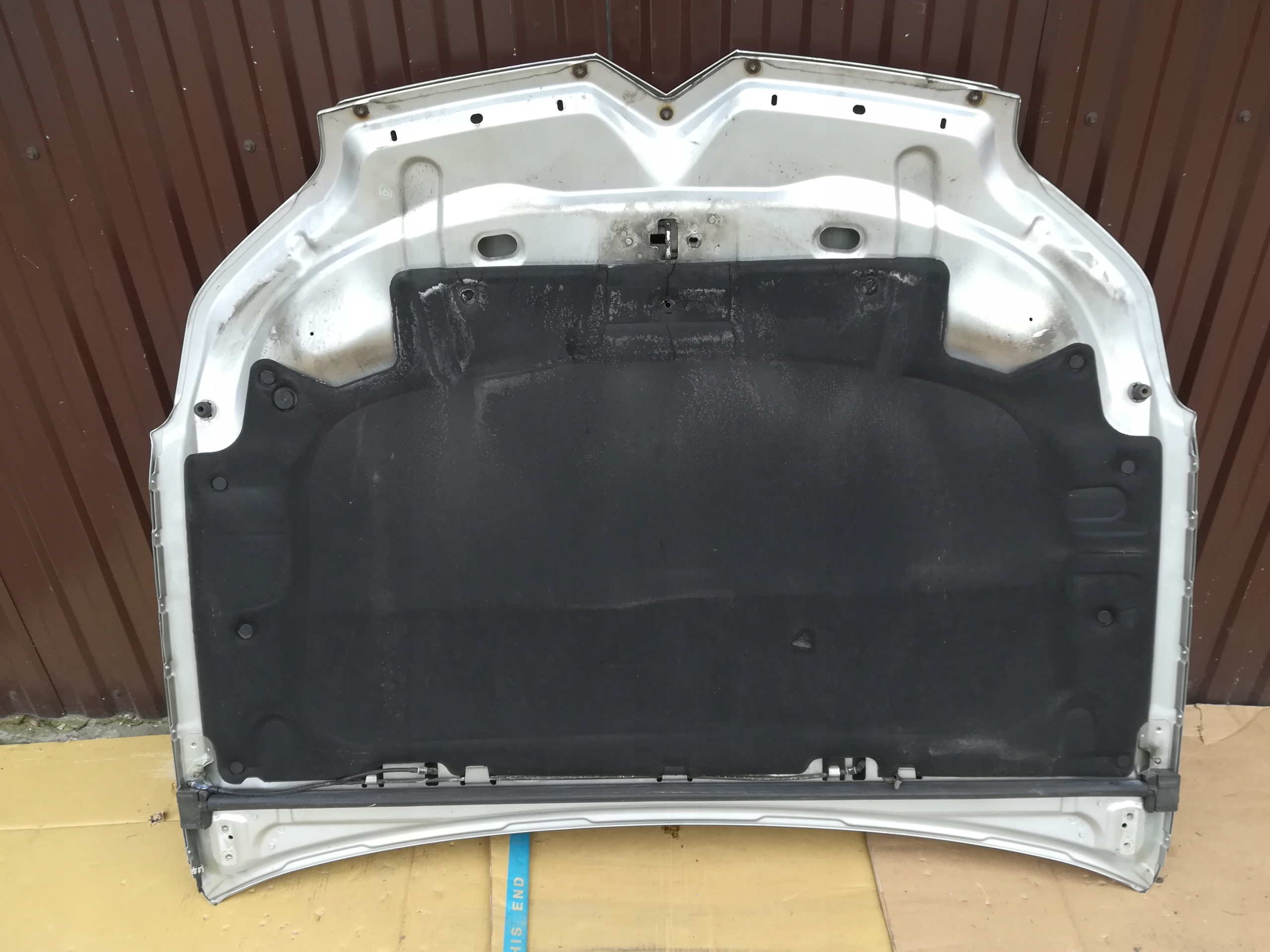 cofano CITROEN C5 II LIFT SREBRNA EZRC 07r