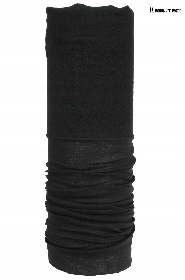 SZALOKOMINIARKA Rękaw KOMIN POLAR - Czarna Materiał dominujący Poliester