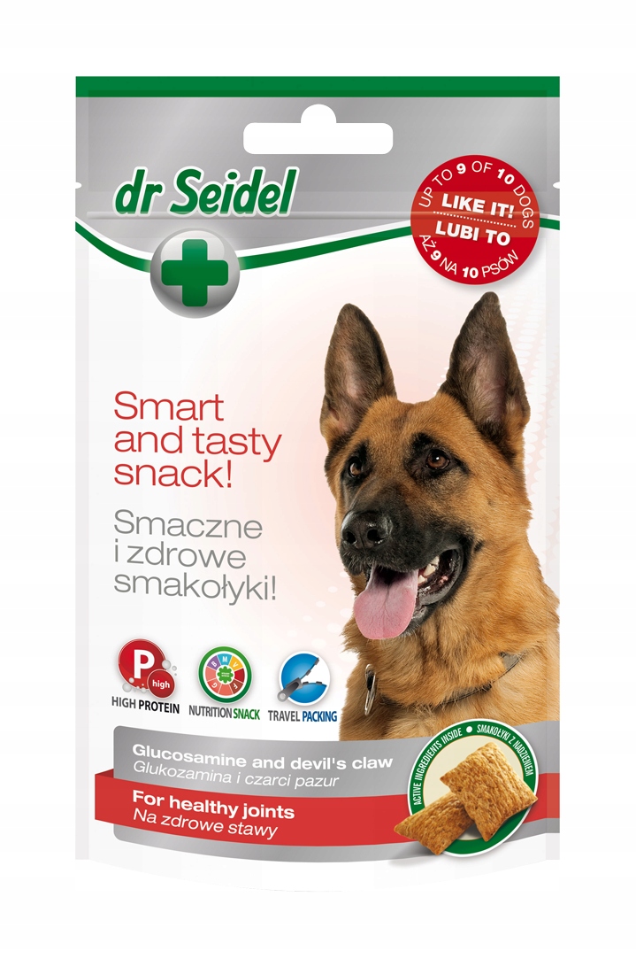 

Dr Seidel Smakołyki zdrowe stawy glukozamina 90g