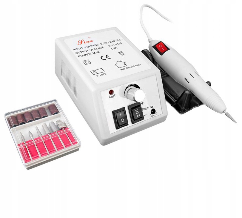 

Frezarka Do Paznokci Manicure Kolory + Frezy