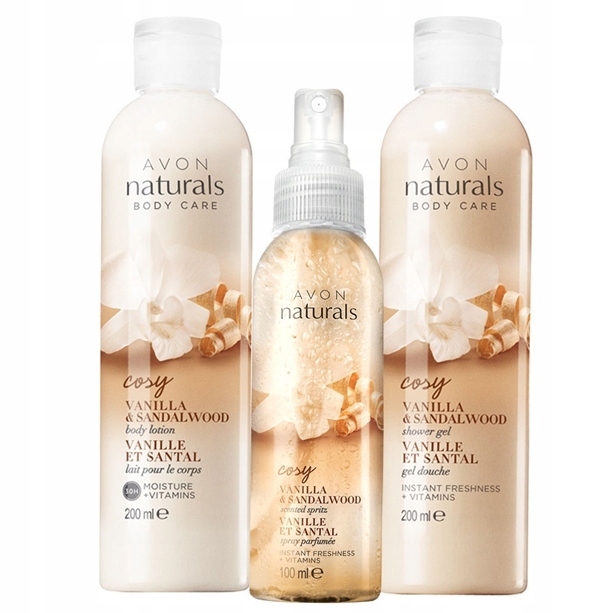 

Zestaw Naturals Wanilia I Drzewo Sandałowe Avon 3