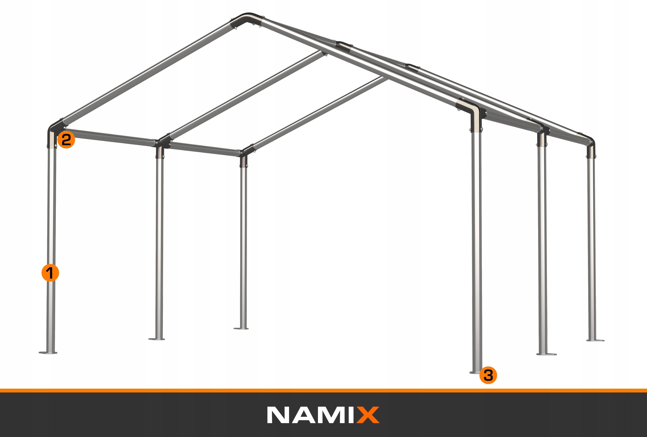 NAMIOT imprezowy ogrodowy handlowy RÓŻNE KOLORY Kod producenta namiot_comfort_4x4