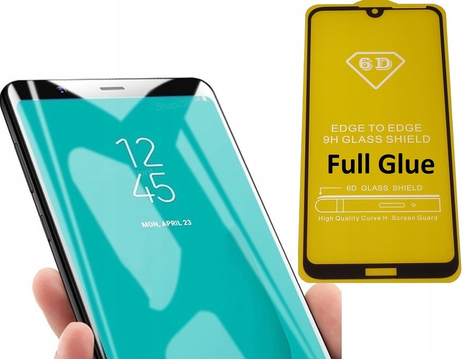 

Szkło 5D Full Glue 9H do Huawei Y7 2019