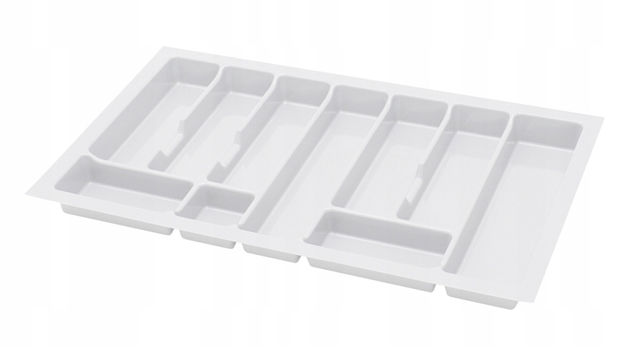 

Wkład Szuflady Na Sztućce Organizer 80 CM Biały