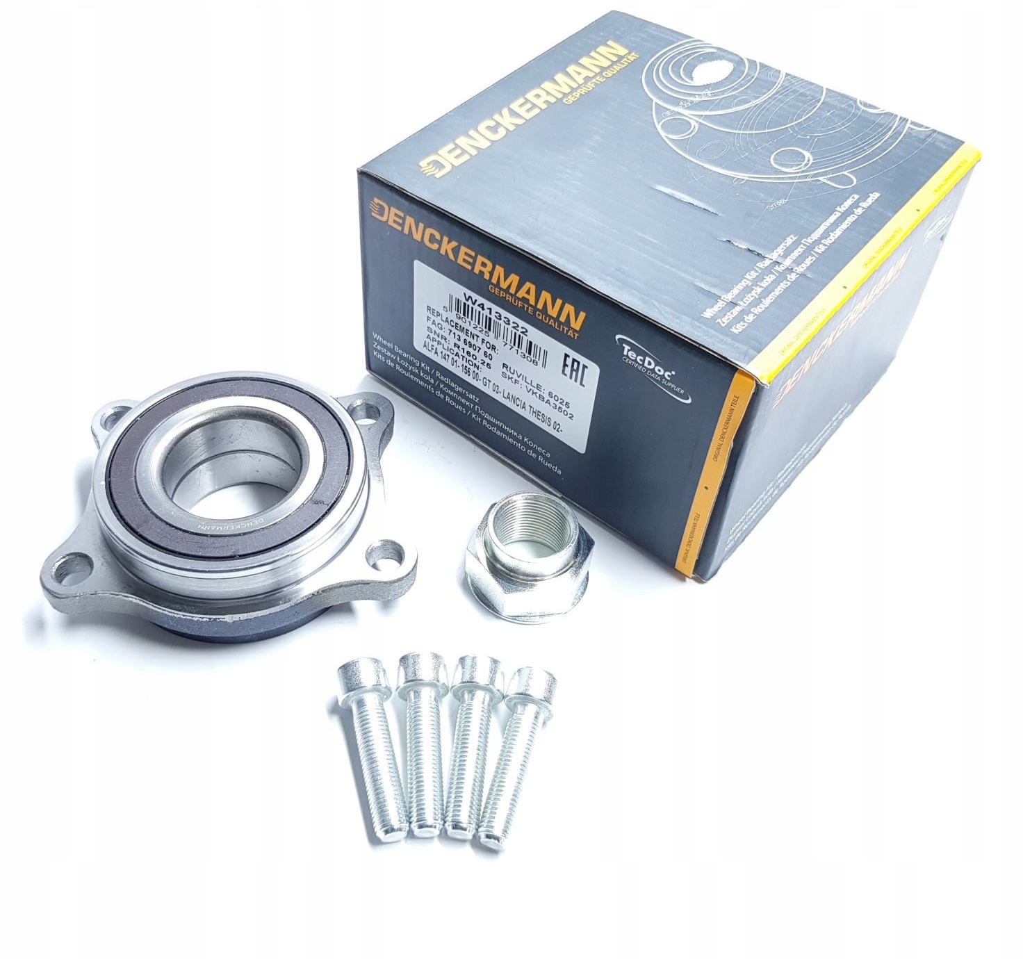 ŁOŻYSKO KOŁA PRZÓD ALFA ROMEO 147 156 166 GT