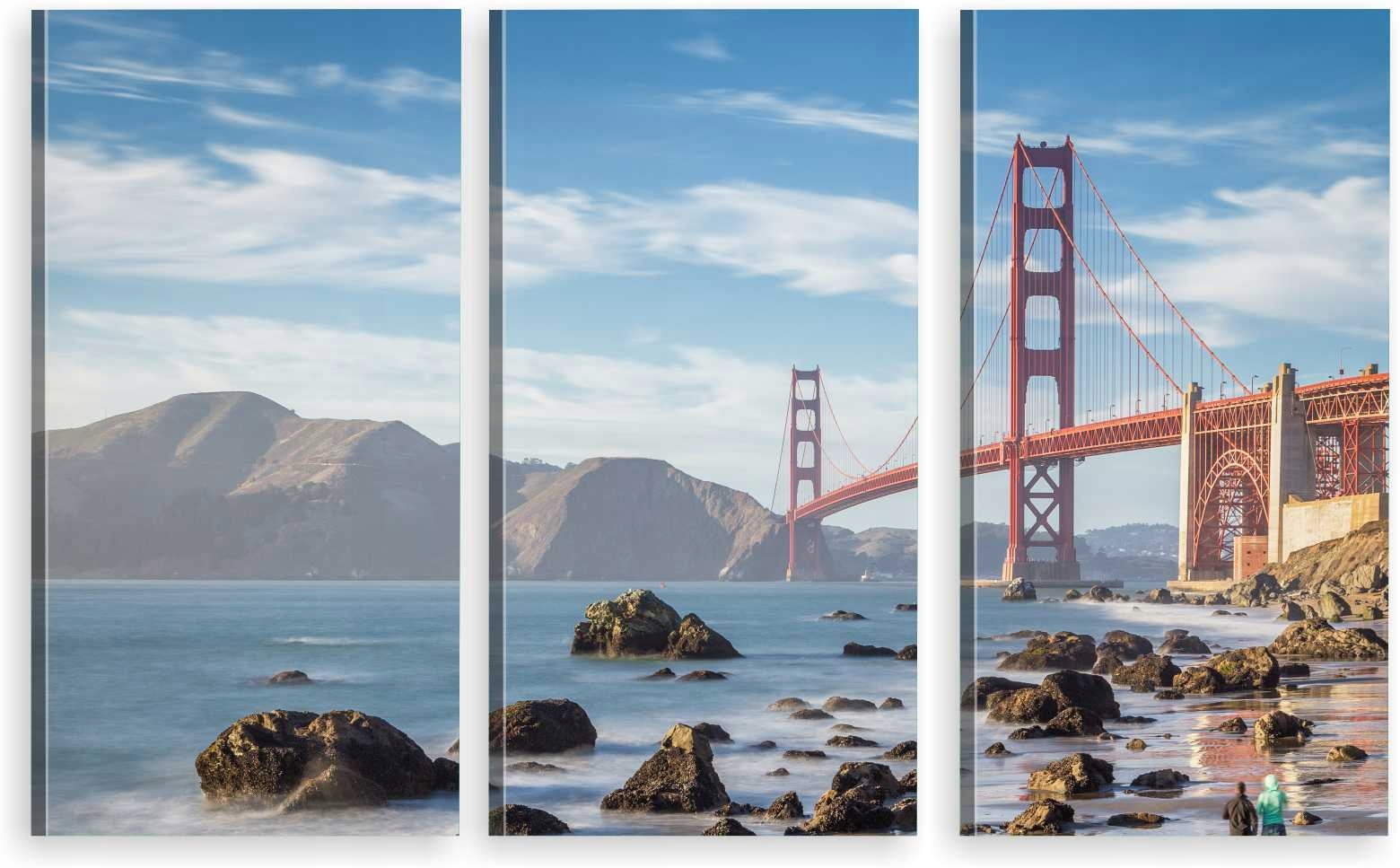 

Tryptyk Obraz Na Ścianę Golden Gate Most 800 Wz