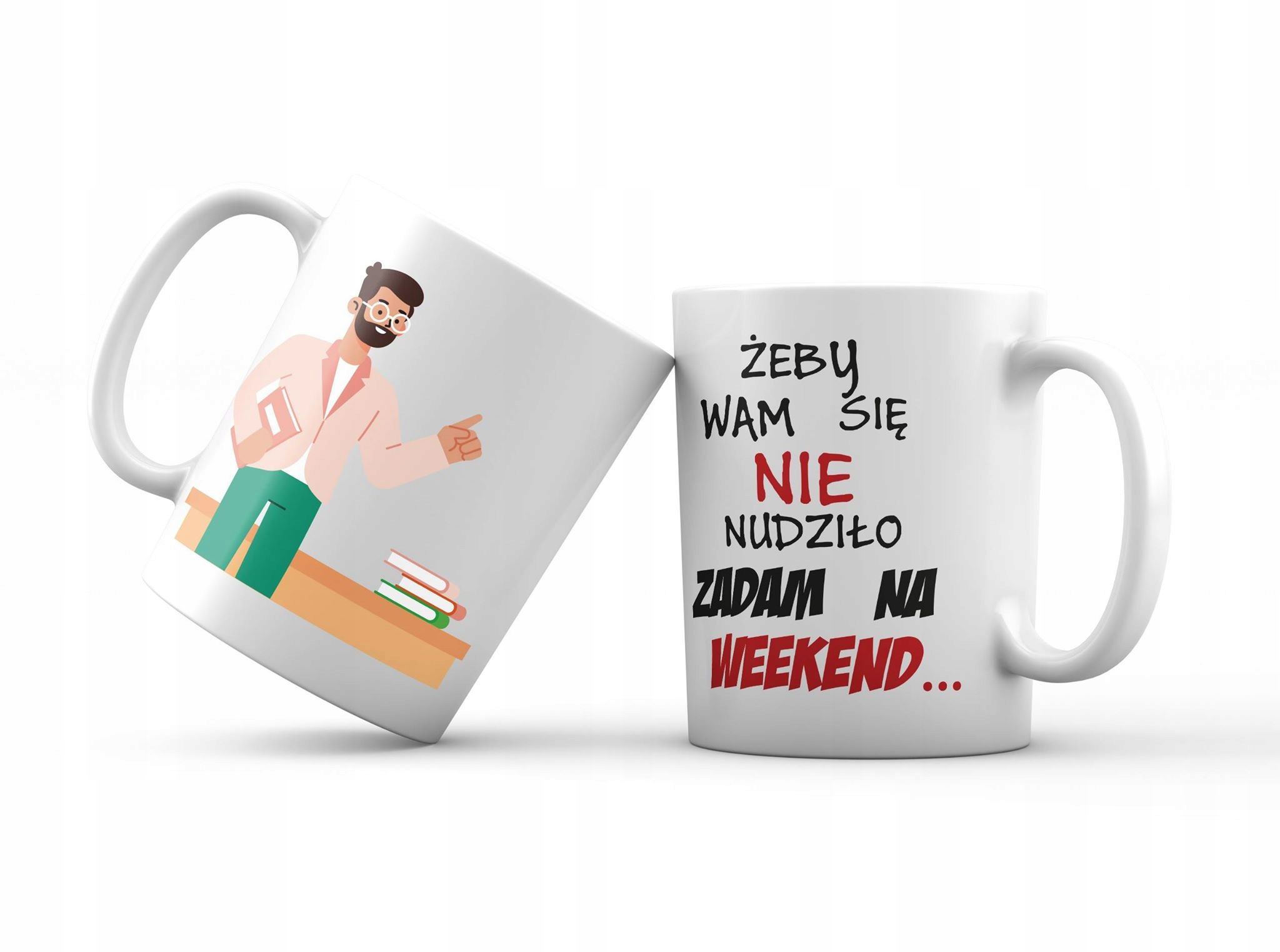 

Kubek prezent Dzień Nauczyciela teksty nauczycieli