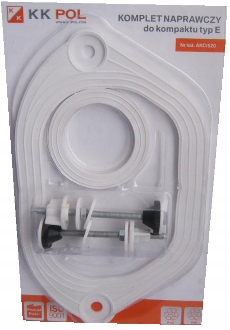 KOMPLET NAPRAWCZY DO KOMPAKTU WC SPŁUCZKI TYP ' E Rodzaj inna