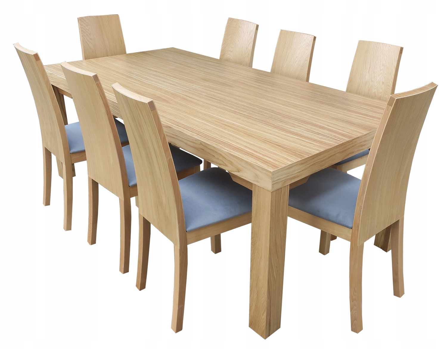 Stół biały POŁYSK 140x80 +2x50 / 120x80 wymiar Głębokość mebla 80 cm