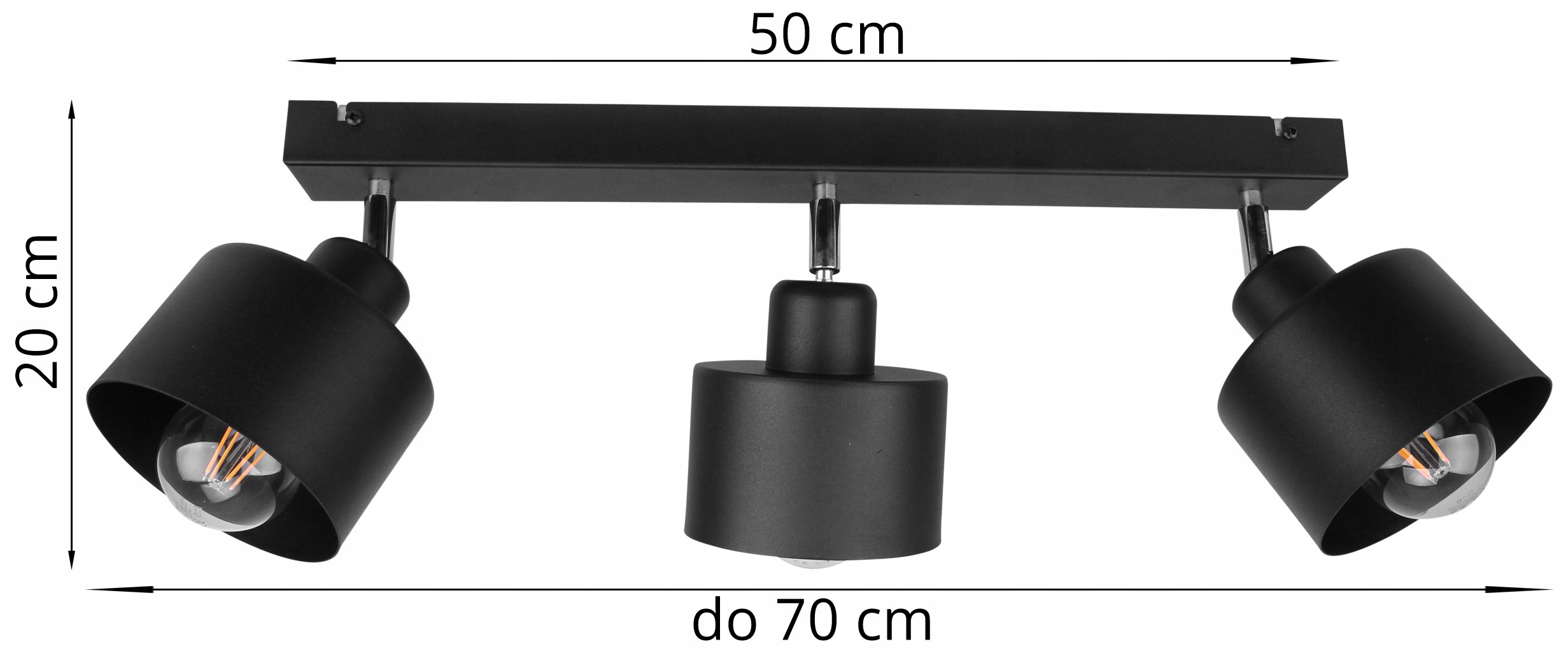 LAMPA WISZĄCA SUFITOWA ŻYRANDOL PLAFON METALOWA Rodzaj plafon