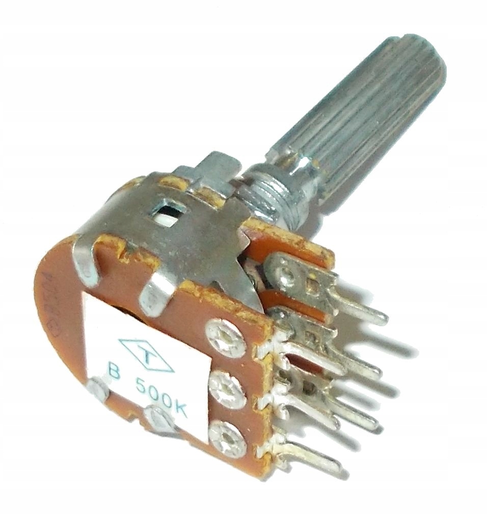

Potencjometr 2x 500k B500k oś 30mm 10sztuk (3840)