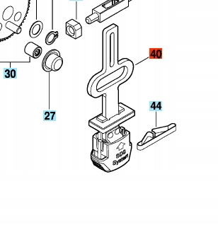 BOSCH UCHWYT BRZESZCZOTA WYRZYNARKI PST 800 750 18 Kod producenta 2609003490