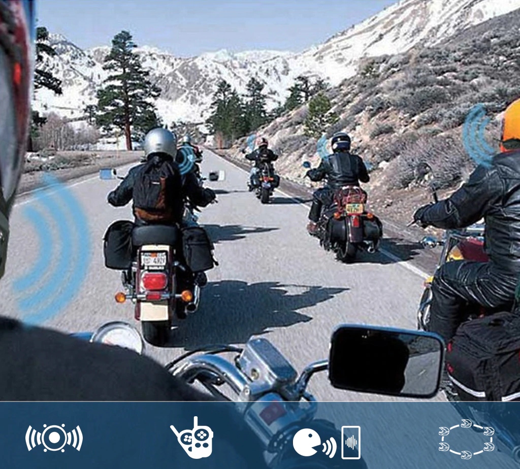 INTERKOM MOTOCYKL EJEAS V6 PRO 1200M BLUETOOTH 6 Model V6 Pro