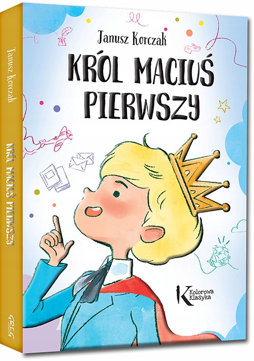 

Król Maciuś Pierwszy ilustracje duża czcionka tw