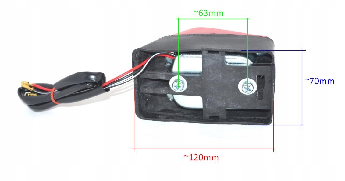 LAMPA TYŁ HONDA XR 500 R 1979-1991 Producent ItalyRacing