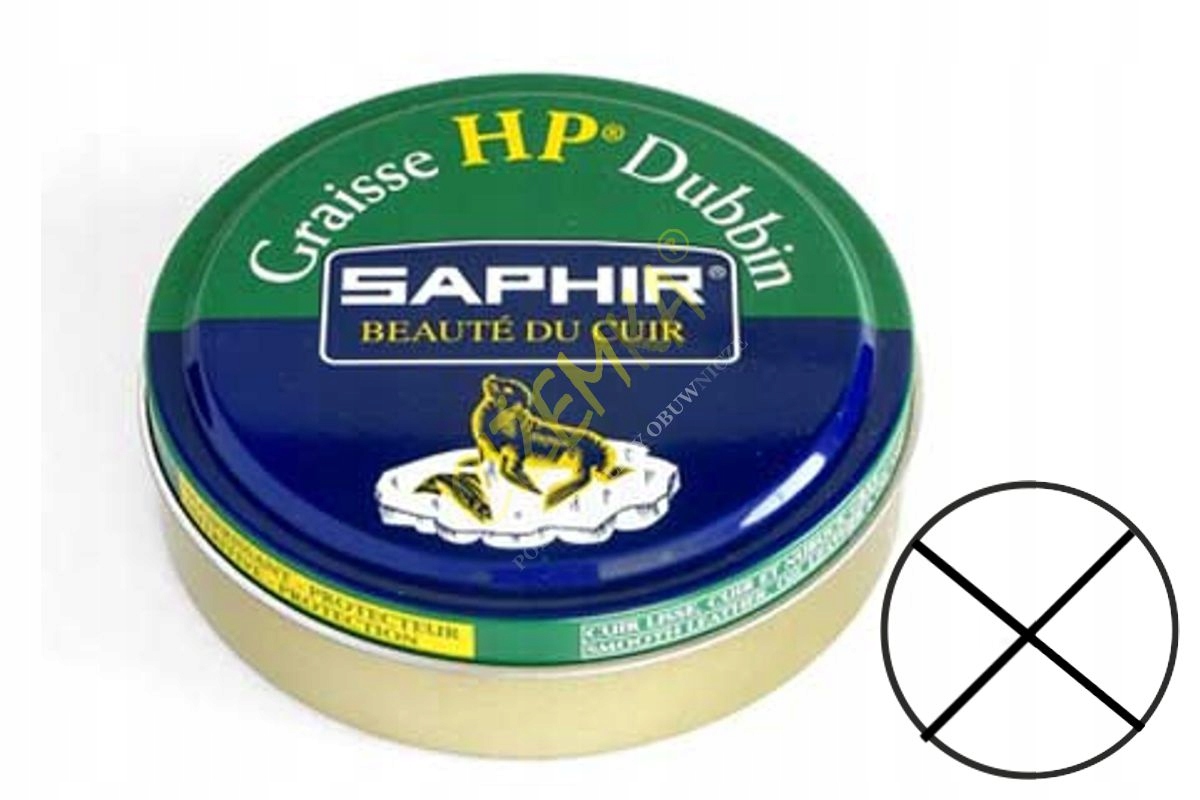 SAPHIR DUBBIN HP TŁUSZCZ SKÓRY BUTÓW PASTA NEUTRAL