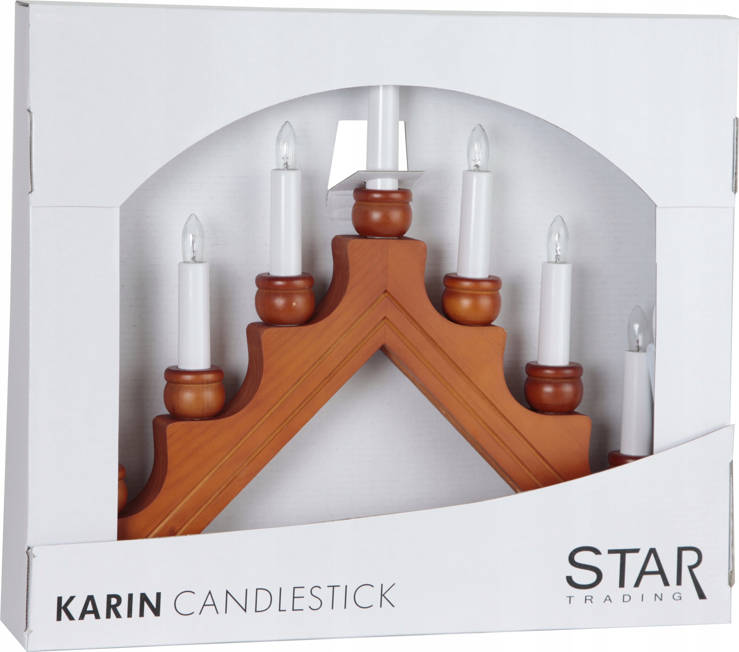 Шведський різдвяний свічник KARIN від Star Trading