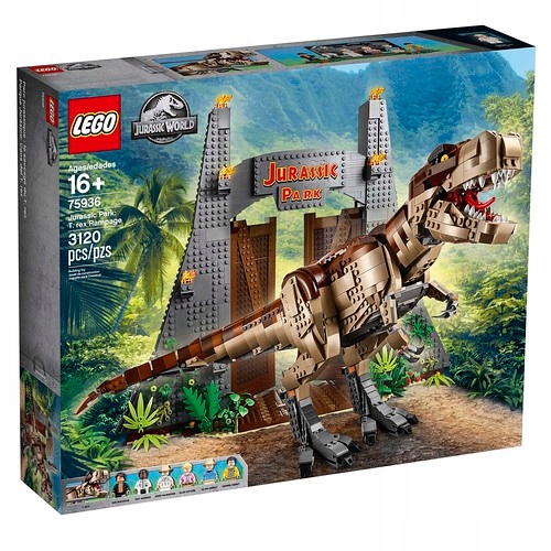 Lego 75936 Jurský Svět – Útok Tyranosaura