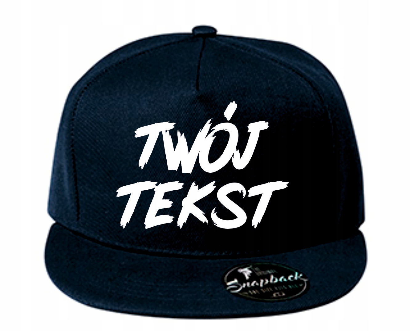 

Czapka z daszkiem z Twoim Nadrukiem logo Snap Uni