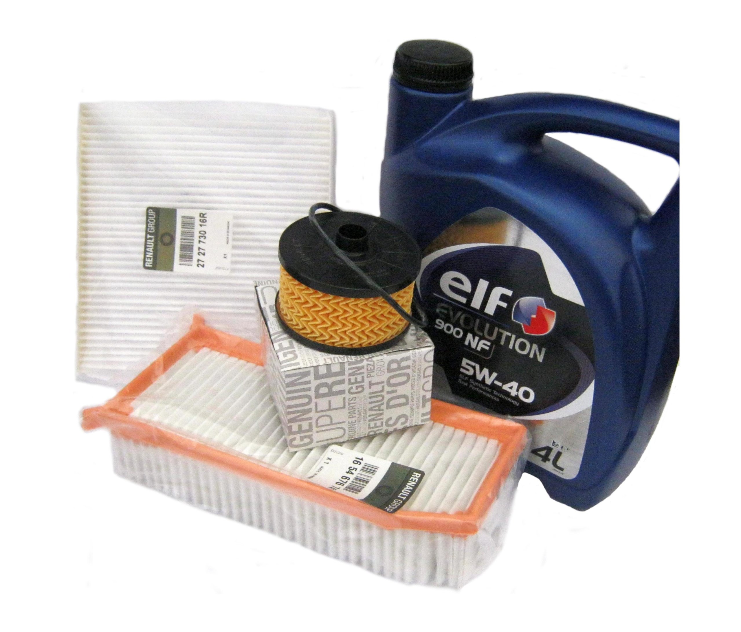 FILTRY 0.9 TCE OLEJ 5W40 DACIA SANDERO II OE