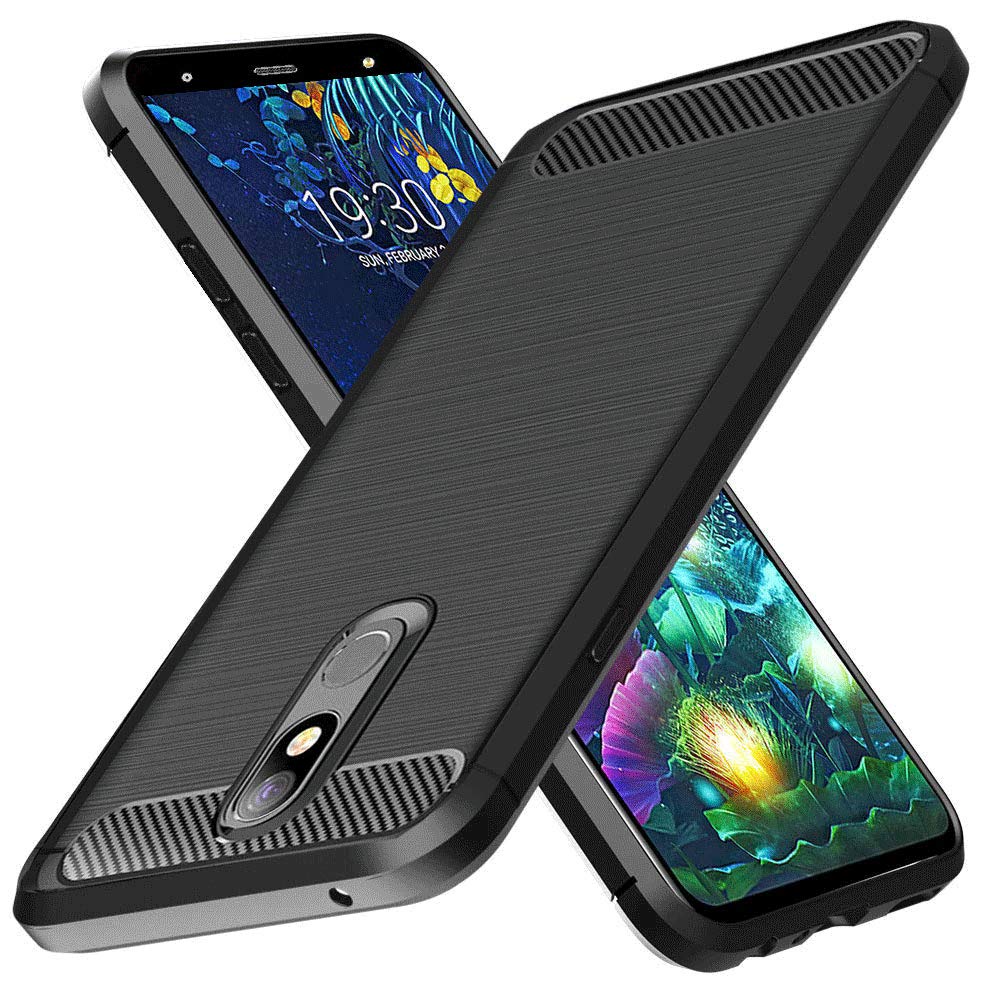 

Mshield Etui Futerał Carbon + Szkło do Lg K40 X420