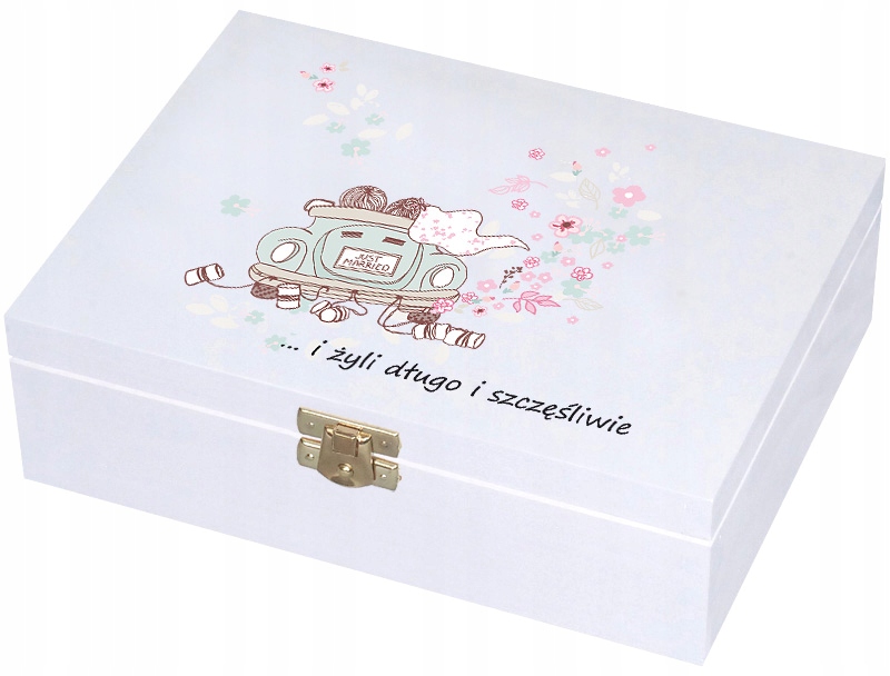 

Niezbędnik małżeński biały, pamiątka grafika U69