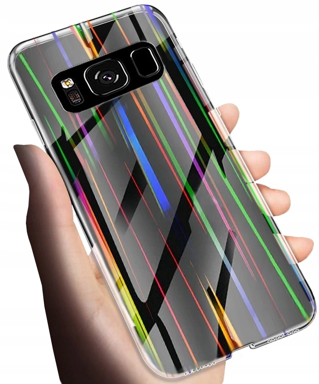 

Etui Clear Acryl Do Samsung S8 Laser Case+szkło