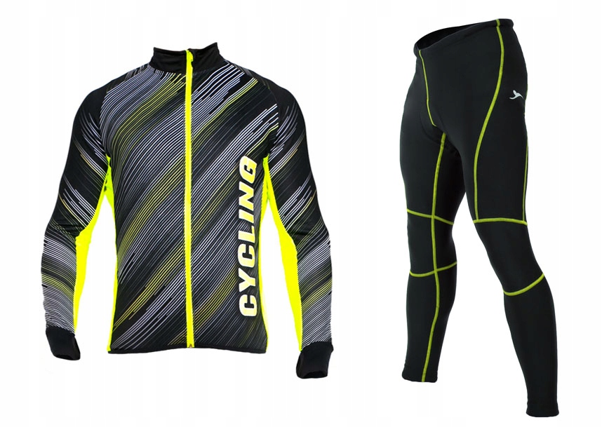 Męski KOMPLET BLUZA+SPODNIE #NEON 063 038 r.M