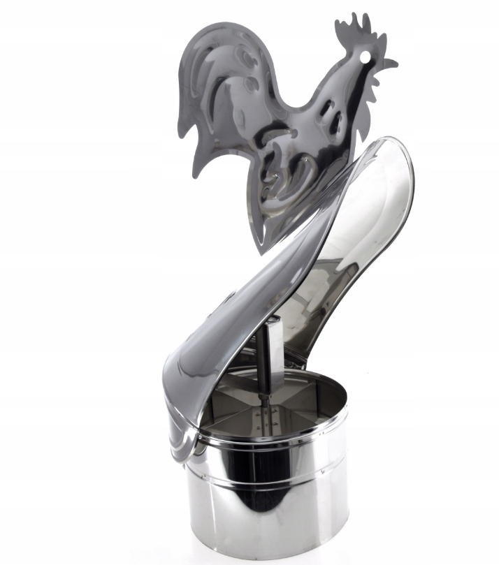 NASADA KOMINOWA STRAŻAK Z KOGUTEM FI 200 NA KOMIN